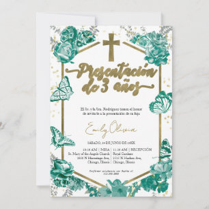 Invitación fotográfica de 3 años
