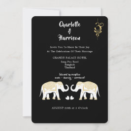 Invitación fotográfica de Boda de Tailandia