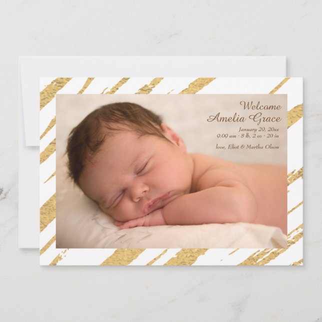 Invitación fotográfica de estrella brillante (Anverso)