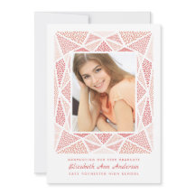 Invitación fotográfica de graduación de Esprit Rub