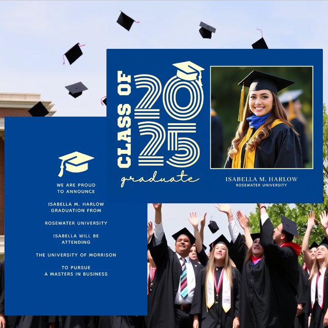 Invitación fotográfica de graduación de la Univers (Subido por el creador)