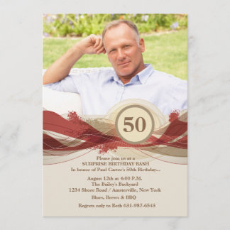 Invitación fotográfica de hito cumpleaños