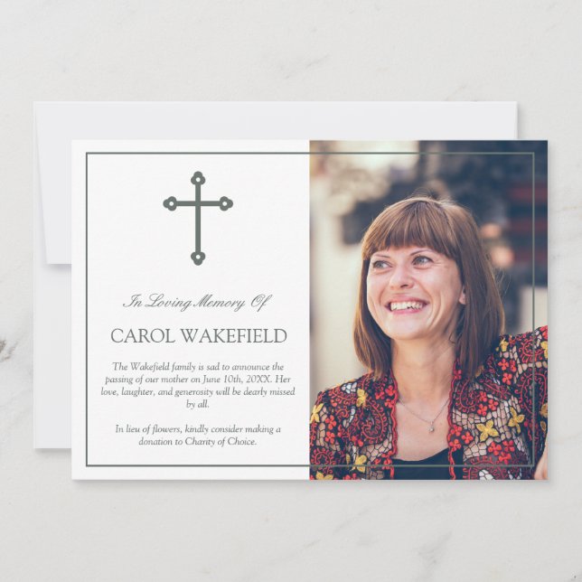 Invitación fotográfica de memoria cruzada (Anverso)