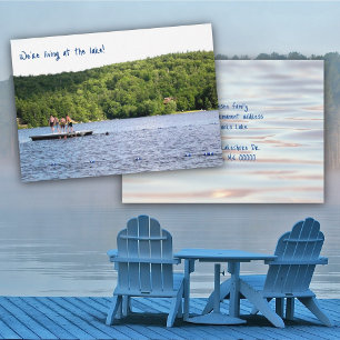 Invitación fotográfica de nueva dirección de Lake 