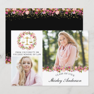 Invitación fotográfica Floral 2 de la Facultad de 