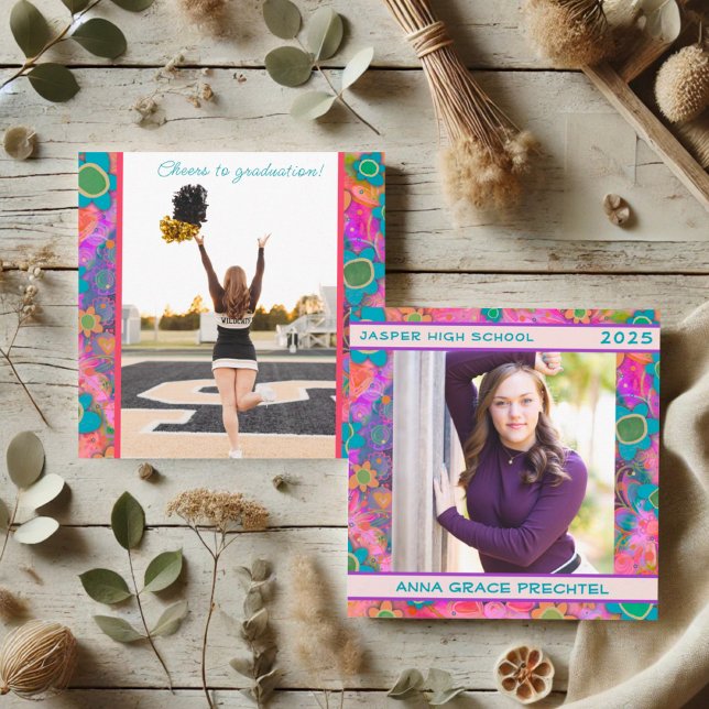 Invitación fotográfica Personalizado de graduación (Subido por el creador)