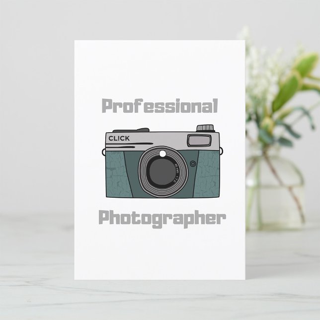 Invitación Fotógrafo profesional (Subido por el creador)