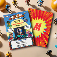 Fotomontaje de Personalizado de superhéroes modern