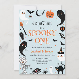 Invitación Fotos de Blue Boy Halloween Festejan un primer cum