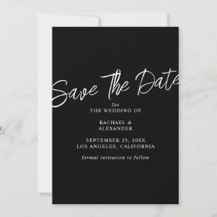 Invitación Fotos de boda con diamantes modernos para guardar