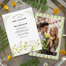 Fotos de Boda de Franjas de Flores Silvestres de C
