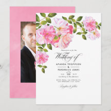 Fotos de boda en jardín de rosas rosadas