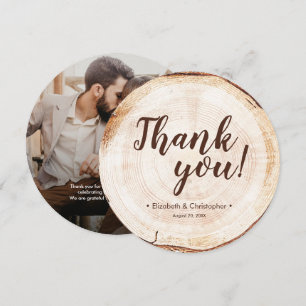 Invitación Fotos de boda únicas y personalizadas en rebanadas