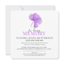 Fotos de flores de color púrpura en el aniversario