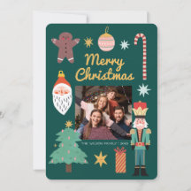 Fotos de la familia navideña Merry