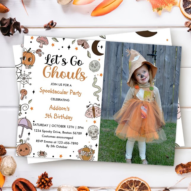 Invitación Fotos de la quinta fiesta de cumpleaños de Hallowe (Subido por el creador)