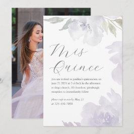 Invitación Fotos de los 15 Años de San Quinceañera