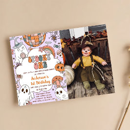 Invitación Fotos de un Fiesta en el cumpleaños de Halloween