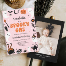 Fotos espeluznantes de Halloween rosa en primer cu