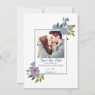 Invitación Fotos Florales Bodas Salven la Fecha