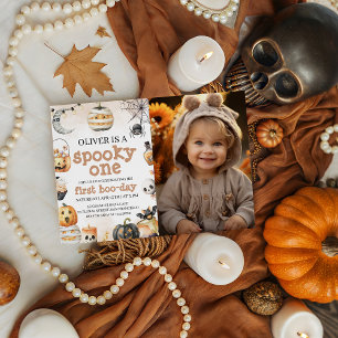 Invitación Fotos invitadas de Halloween con fantasía