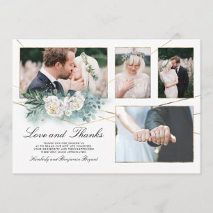 Invitación Fotos múltiples Bodas de amor y gracias foto