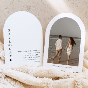 Invitación Fotos simples y hartas de la modernidad ahorran la