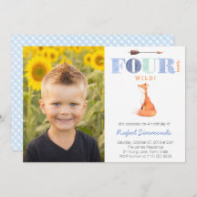 Fourever Wild o Fourest cuarto fiesta de cumpleaño