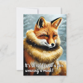 Invitación Fox divertida en la víspera de Año Nuevo