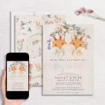 Invitación Fox Floral Vintage Bebé Sexo Reventador Ducha<br><div class="desc">Bienvenidos amigos y familia para compartir en este momento especial con este género de bebés con temática de zorro floral de época festiva, invitación a revelar! Con un adorable par de zorros de niños y chicas bajo una masa floral clásica y un "niño o chica" escrito en rosa y azul,...</div>
