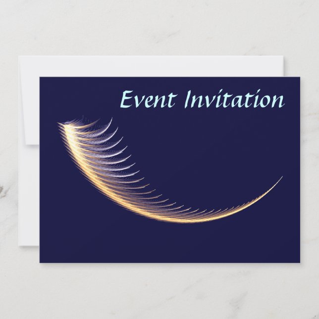 Invitación Fractal Shofar (Anverso)