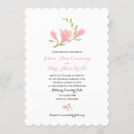 Invitación Fragrante Freesia Petals | BODA