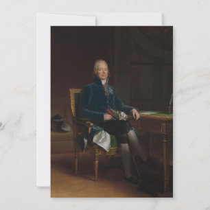 Invitación François Gérard - Charles Maurice de Talleyrand Pé