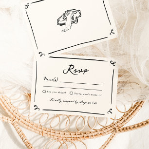 Invitación Fraude de matrimonio captado por mano caprichosa R