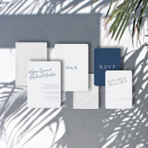 Free Spirit Modern Wedding Invitation