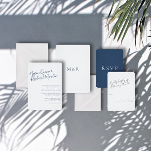 Invitación Free Spirit Modern Wedding Invitation