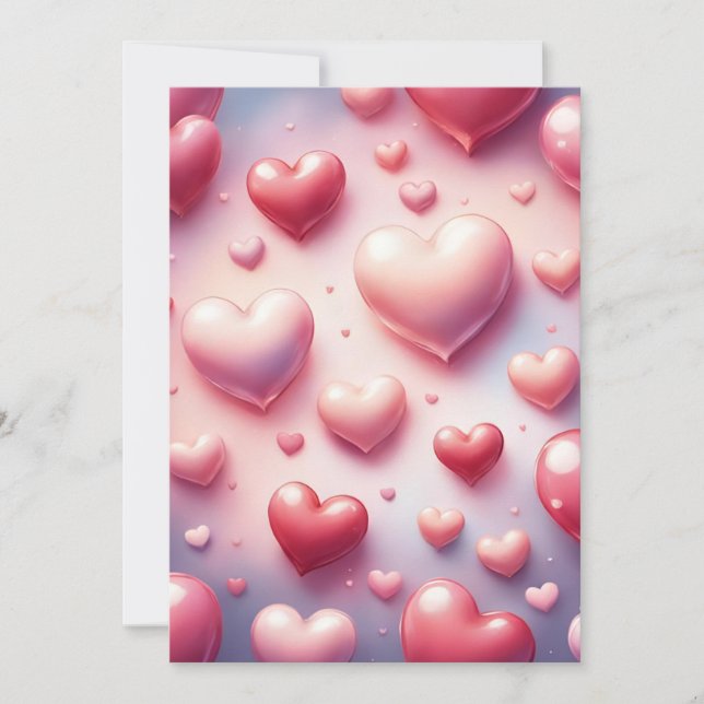 Invitación Frenesí del Corazón (Anverso)