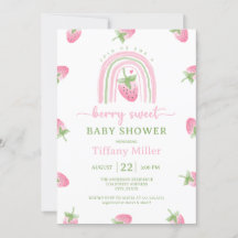 Fresa Berry Sweet Baby Shower