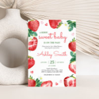 Fresa Berry Sweet Baby Shower