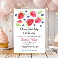 Fresa Blueberry Berry Sweet Baby Shower