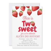 Fresa dos dulces cumpleaños segundo