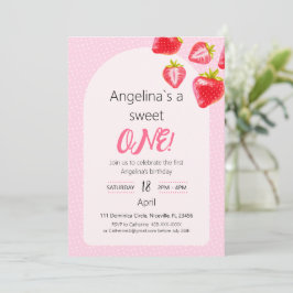 Invitación Fresa dulce