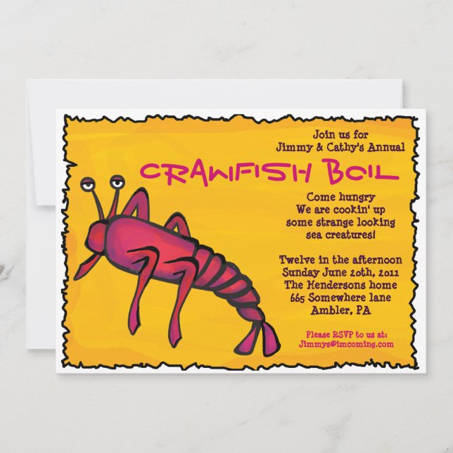Invitación FRESCA del fiesta de la EBULLICIÓN de (Anverso)