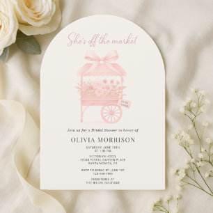 Invitación Frescas del Mercado Despedida de Soltera Floral