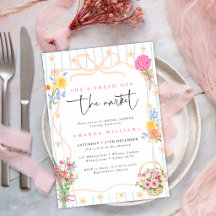 Frescas del Mercado Floral Bridal Shower 