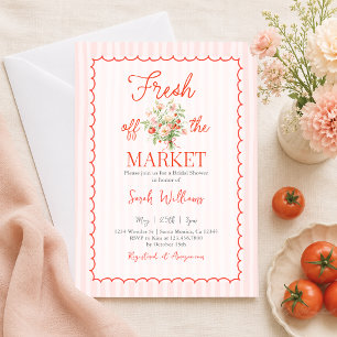 Invitación Fresco de Mercado Despedida de Soltera