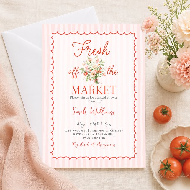 Invitación Fresco de Mercado Despedida de Soltera (Subido por el creador)