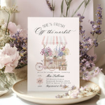 Fresh Off the Market Flower Cart Bridal Ducha