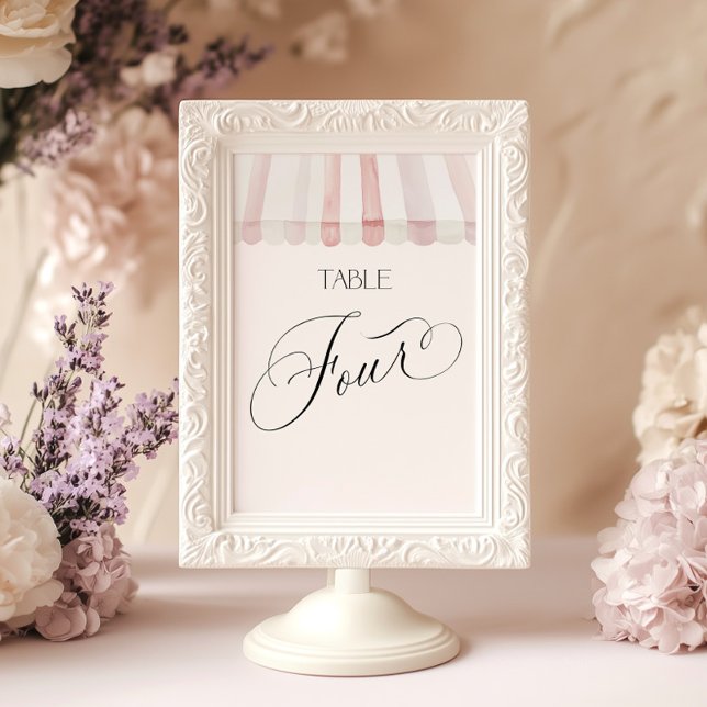 Invitación Fresh Off the Market Table Number Four (Subido por el creador)