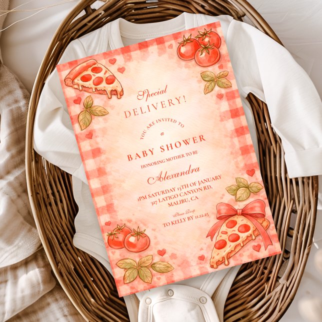 Invitación Freshly Delivered Baby Shower (Subido por el creador)